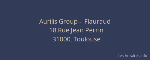 Aurilis Group -  Flauraud