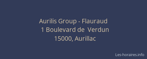 Aurilis Group - Flauraud