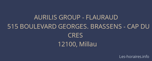AURILIS GROUP - FLAURAUD