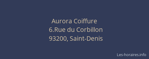 Aurora Coiffure