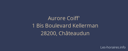 Aurore Coiff'