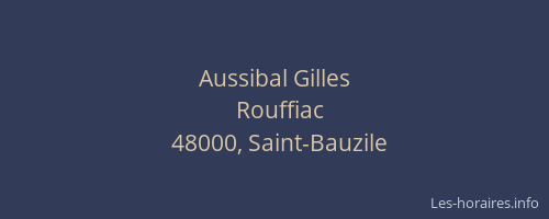 Aussibal Gilles