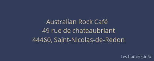 Australian Rock Café