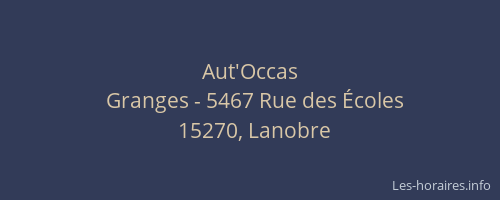 Aut'Occas