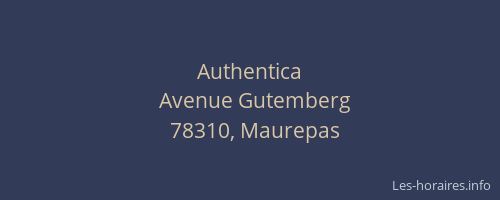 Authentica