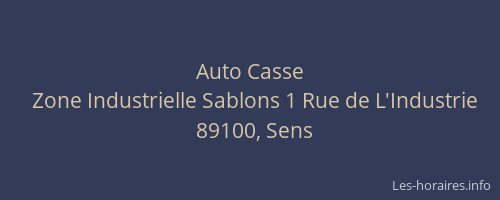Auto Casse
