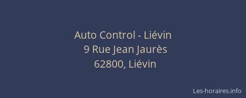 Auto Control - Liévin