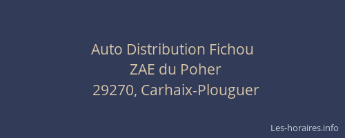 Auto Distribution Fichou