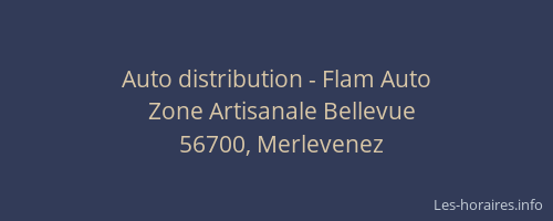 Auto distribution - Flam Auto