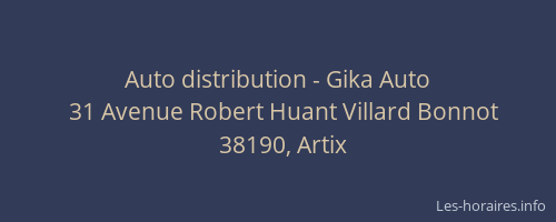 Auto distribution - Gika Auto