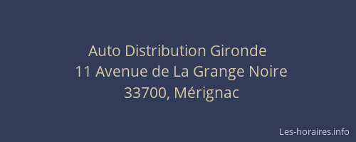 Auto Distribution Gironde