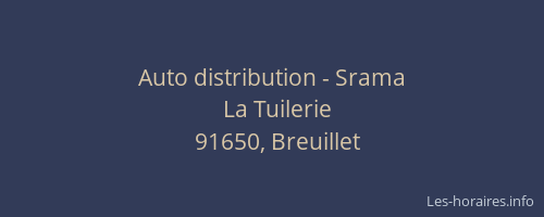 Auto distribution - Srama