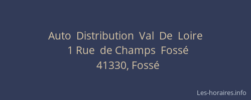 Auto  Distribution  Val  De  Loire