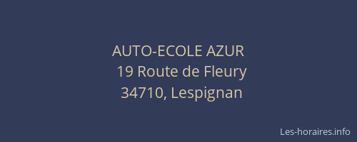 AUTO-ECOLE AZUR