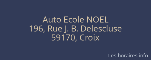 Auto Ecole NOEL