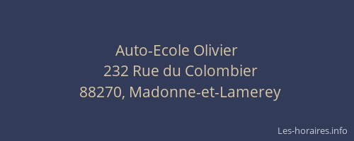 Auto-Ecole Olivier