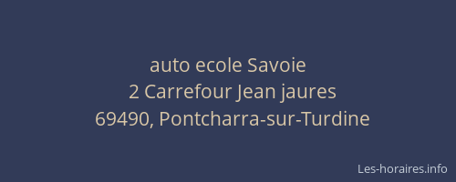 auto ecole Savoie