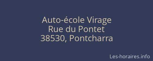 Auto-école Virage