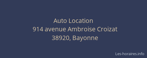 Auto Location