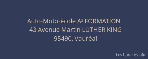 Auto-Moto-école A² FORMATION
