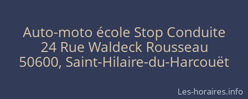Auto-moto école Stop Conduite