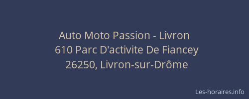 Auto Moto Passion - Livron