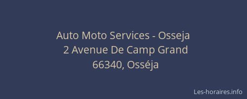 Auto Moto Services - Osseja
