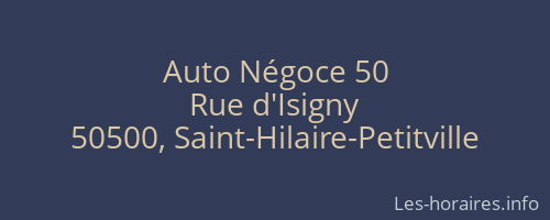 Auto Négoce 50