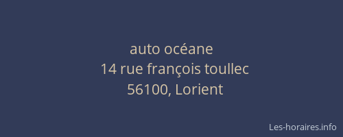 auto océane