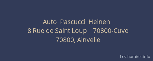 Auto  Pascucci  Heinen