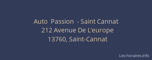 Auto  Passion  - Saint Cannat