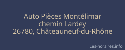 Auto Pièces Montélimar