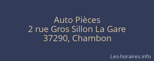 Auto Pièces