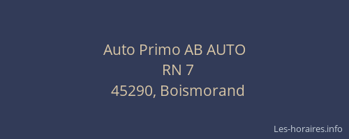 Auto Primo AB AUTO