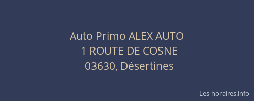 Auto Primo ALEX AUTO