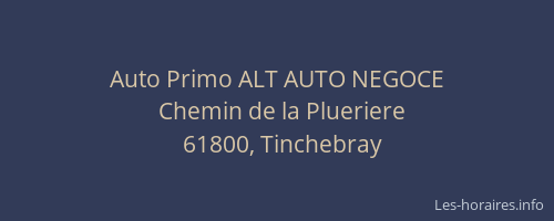 Auto Primo ALT AUTO NEGOCE