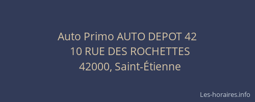 Auto Primo AUTO DEPOT 42