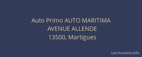 Auto Primo AUTO MARITIMA