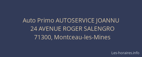 Auto Primo AUTOSERVICE JOANNU