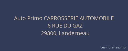 Auto Primo CARROSSERIE AUTOMOBILE