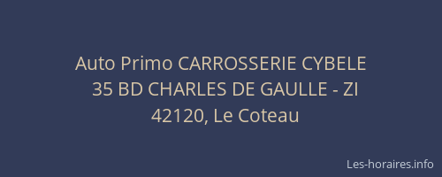 Auto Primo CARROSSERIE CYBELE