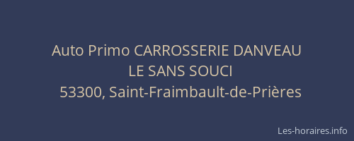 Auto Primo CARROSSERIE DANVEAU