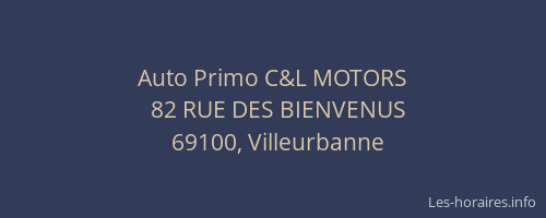 Auto Primo C&L MOTORS