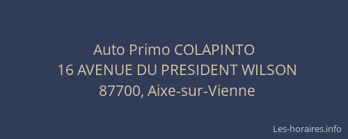 Auto Primo COLAPINTO