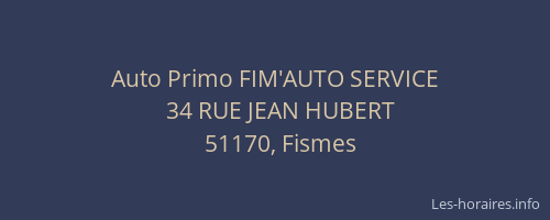 Auto Primo FIM'AUTO SERVICE