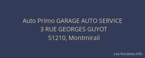 Auto Primo GARAGE AUTO SERVICE
