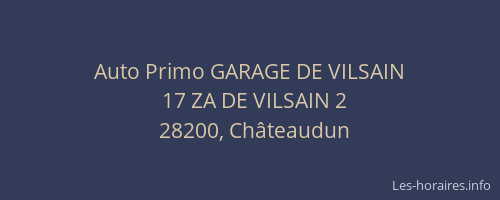 Auto Primo GARAGE DE VILSAIN
