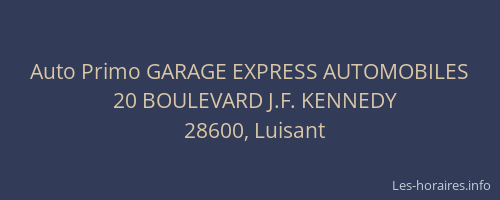 Auto Primo GARAGE EXPRESS AUTOMOBILES