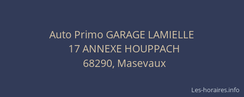 Auto Primo GARAGE LAMIELLE