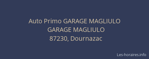 Auto Primo GARAGE MAGLIULO